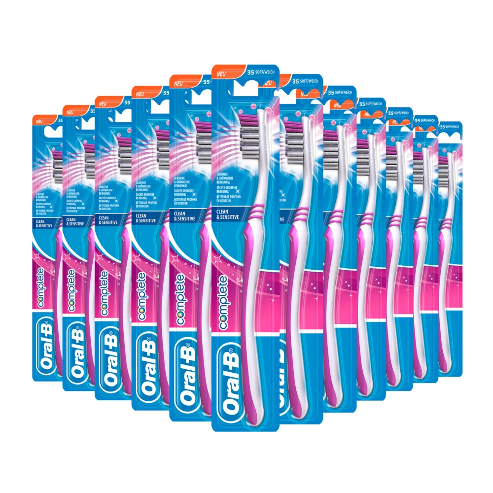Oral B 12x Oral-B Tandenborstel Complete Clean & Sensitive Soft
