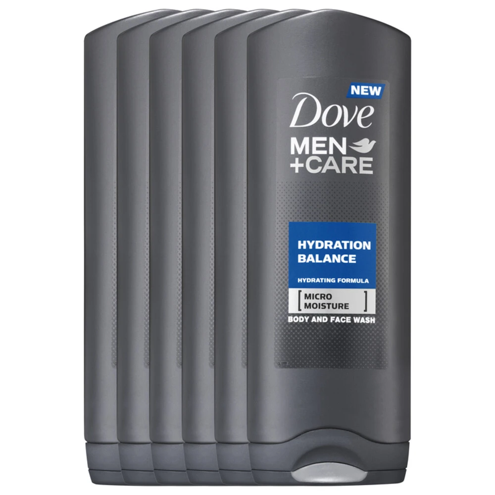 6x Dove Men Douchegel Hydration Balance