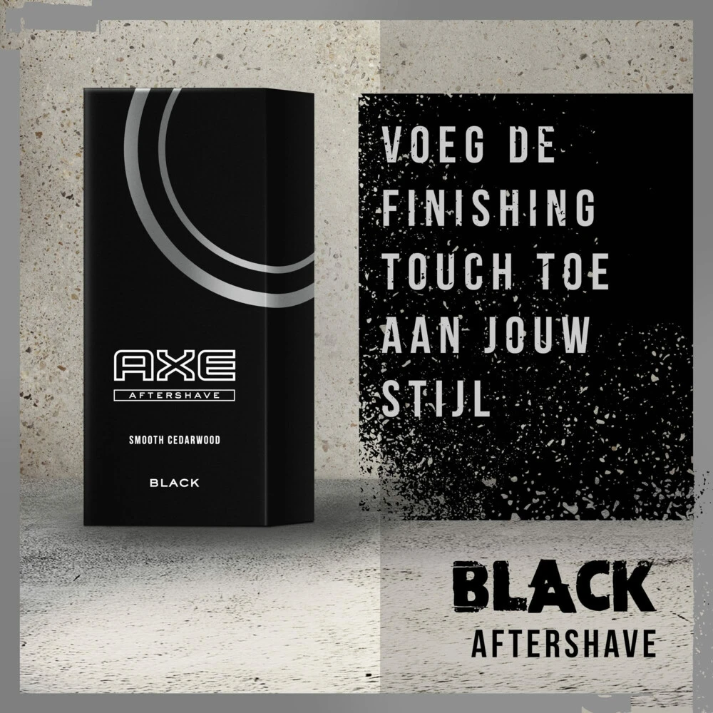 12x Axe Aftershave Black - Afbeelding 3