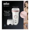 Braun Epilator Silk-épil 9 9-720 Wit / Roségoud