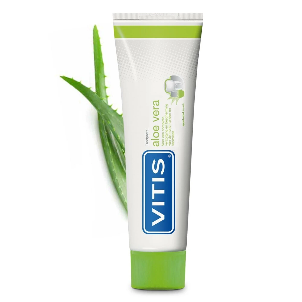 3x Vitis Aloë Vera Tandpasta - Afbeelding 2