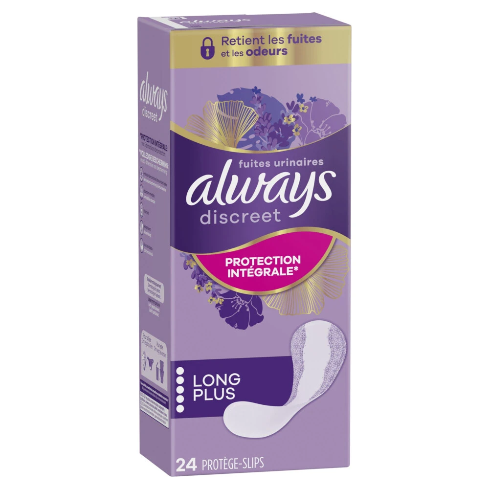 Always® 4x Always Discreet Long+ Inlegkruisjes Urineverlies - Afbeelding 4