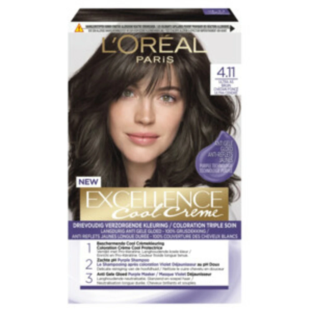 L'Oreal Lu0027Oréal Cool Cream - Bruin + Uitgroeispray Pakket - Afbeelding 2