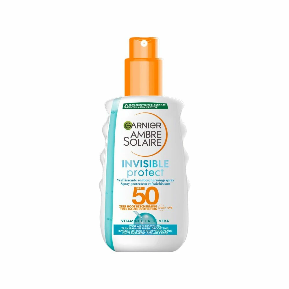 Garnier Ambre Solaire Invisible Protect Transparante Zonnespray SPF 50