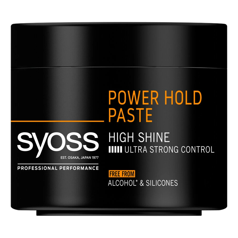 Syoss Men Power Hold Styling Paste & Shampoo Men Power Pakket - Afbeelding 3