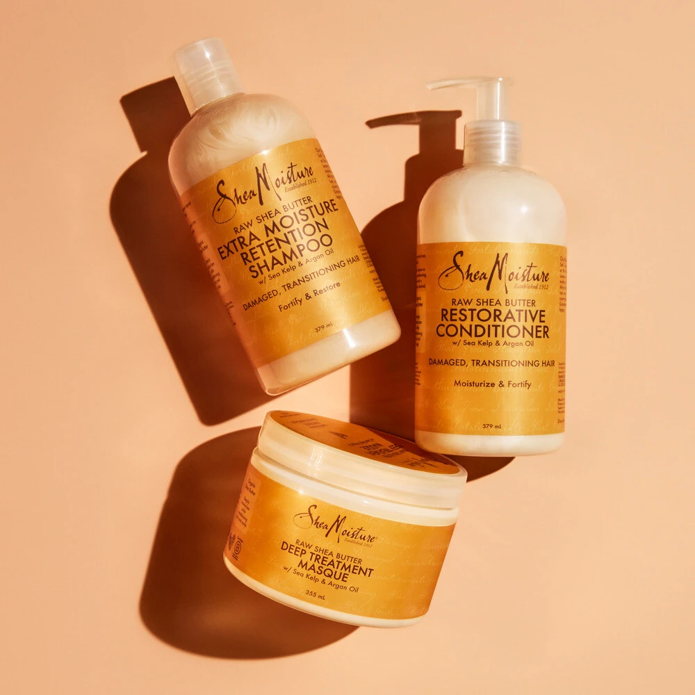 Shea Moisture Raw Shea Butter Extra Moisture Retention Shampoo - Afbeelding 4