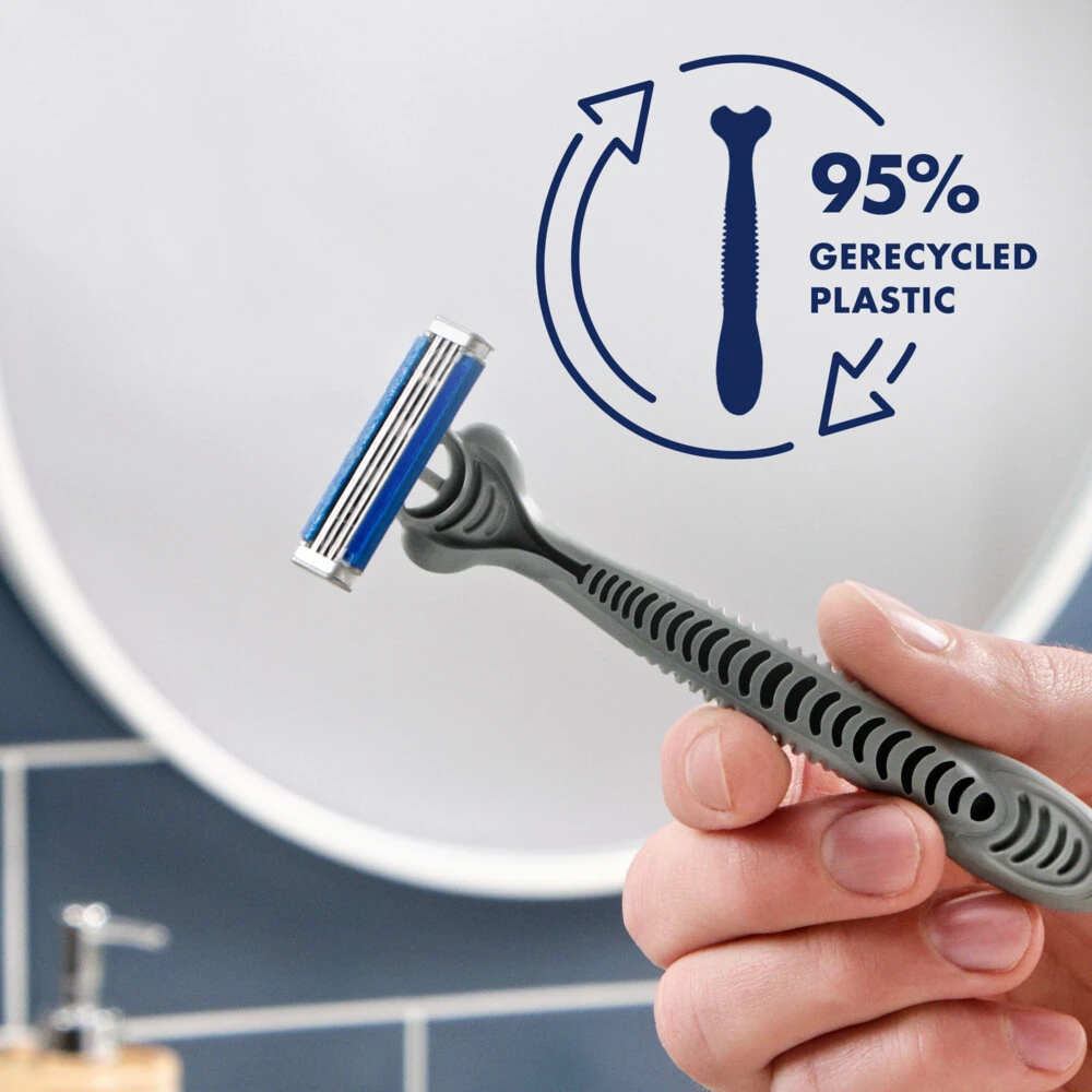 Gillette® Gillette Wegwerpmesjes Sensor3 Recycled - Afbeelding 5