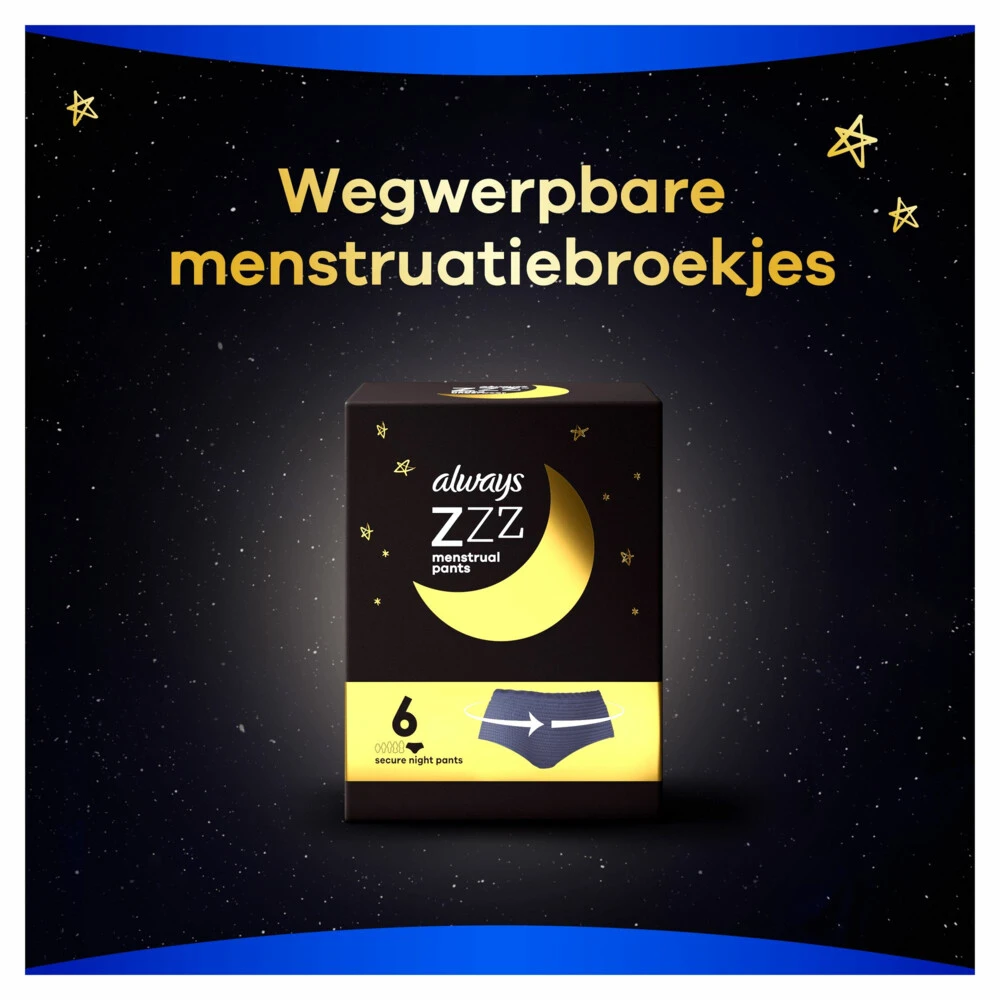 Always® Always Zzz Menstruatiebroekjes - Afbeelding 5
