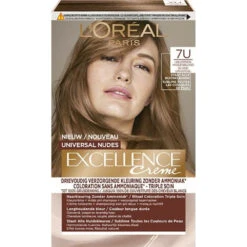 L'Oreal Lu0027Oréal Excellence Creme Universal Nudes 7U Universeel Middenblond