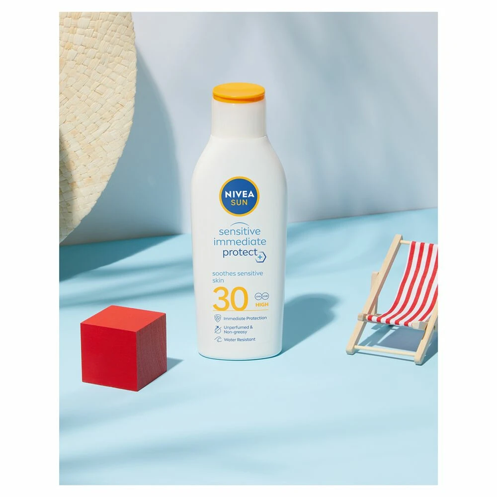 Nivea Sun Sensitive Soothing Zonnemelk SPF 30 - Afbeelding 4