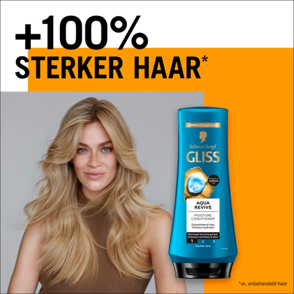 6x Gliss Aqua Revive Conditioner - Afbeelding 2