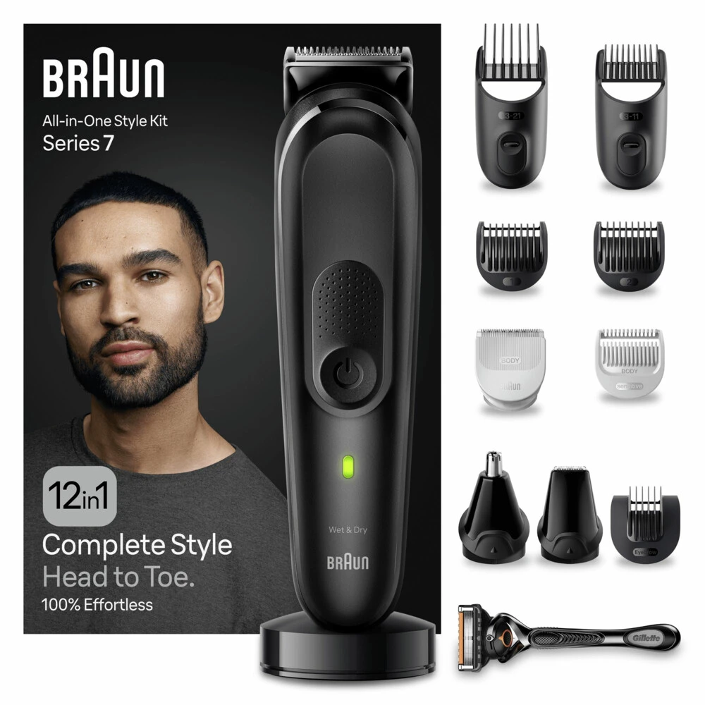 Braun All-In-One Multigroomer Series 7 - MGK7460 - Afbeelding 2