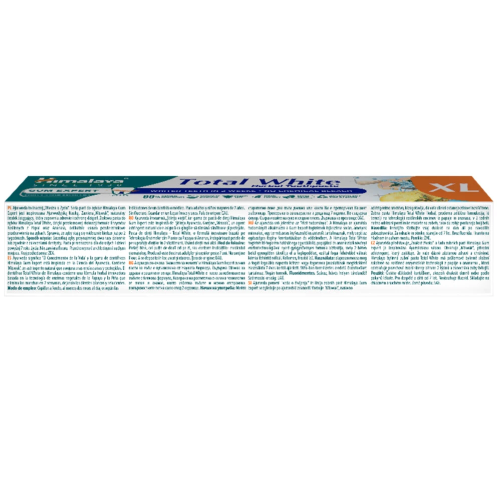 3x Himalaya Herbals Gum Expert XL Tandpasta Total White - Afbeelding 4