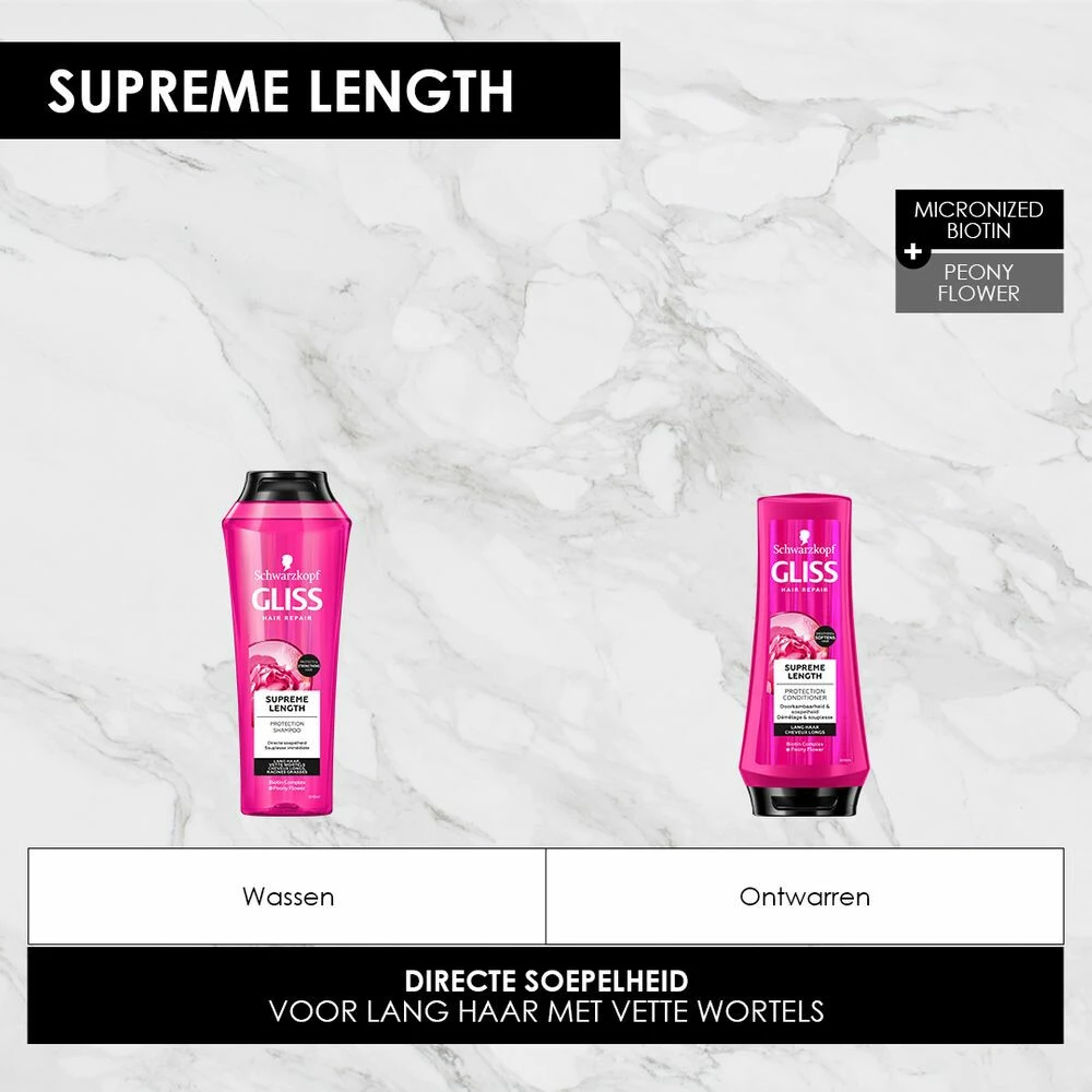 6x Gliss Supreme Length Conditioner - Afbeelding 3