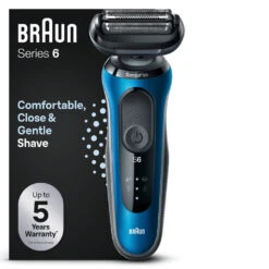 Braun Elektrisch Scheerapparaat Series 6 61-B1000s Blauw
