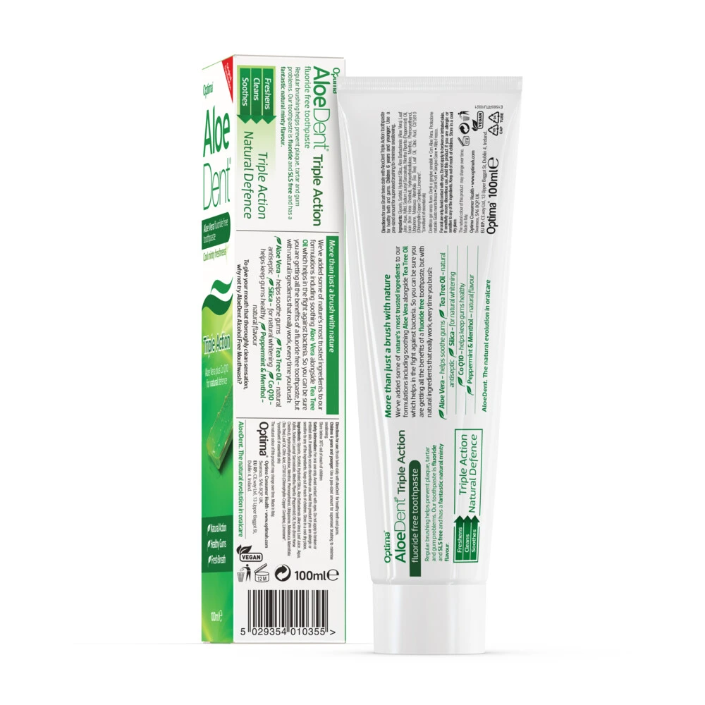 3x Aloe Dent Tandpasta Triple Action - Afbeelding 4