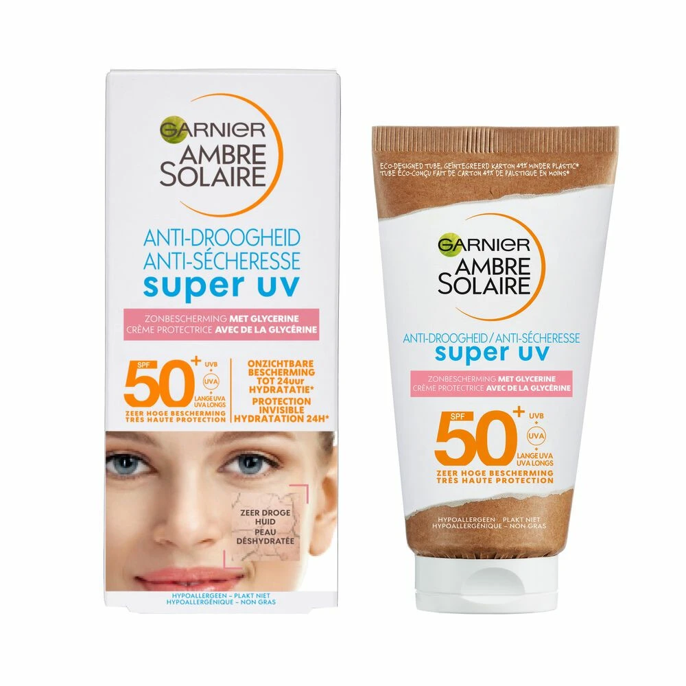 Garnier Ambre Solaire Sensitive Expert+ SPF 50+ Gezicht Zonnebrandcréme - Afbeelding 3
