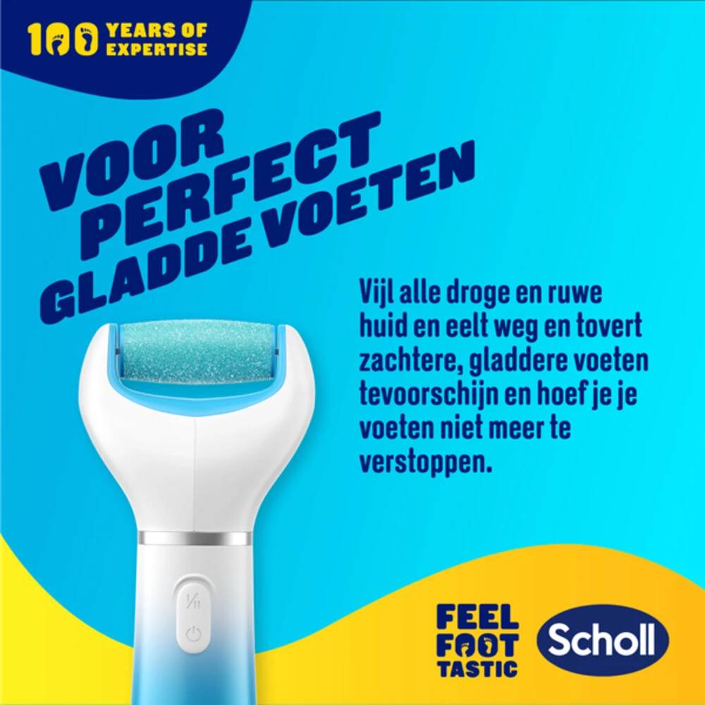 Scholl Velvet Smooth Elektronische Voetvijl - Afbeelding 3