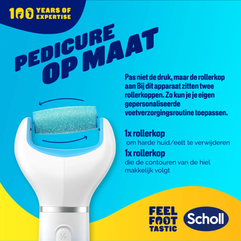 Scholl Velvet Smooth Elektronische Voetvijl - Afbeelding 4