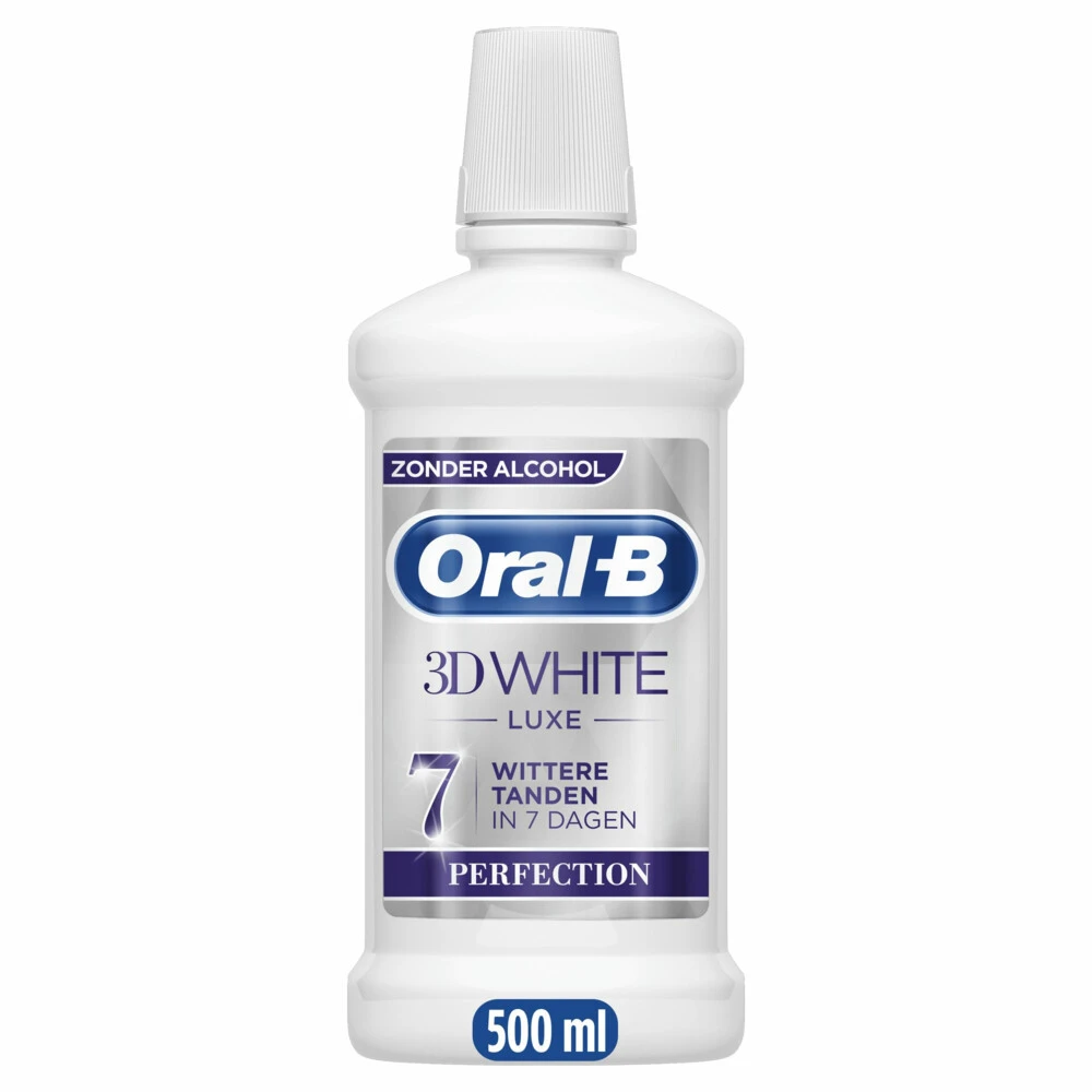 Oral B 3x Oral-B Mondwater 3D White Luxe Perfection