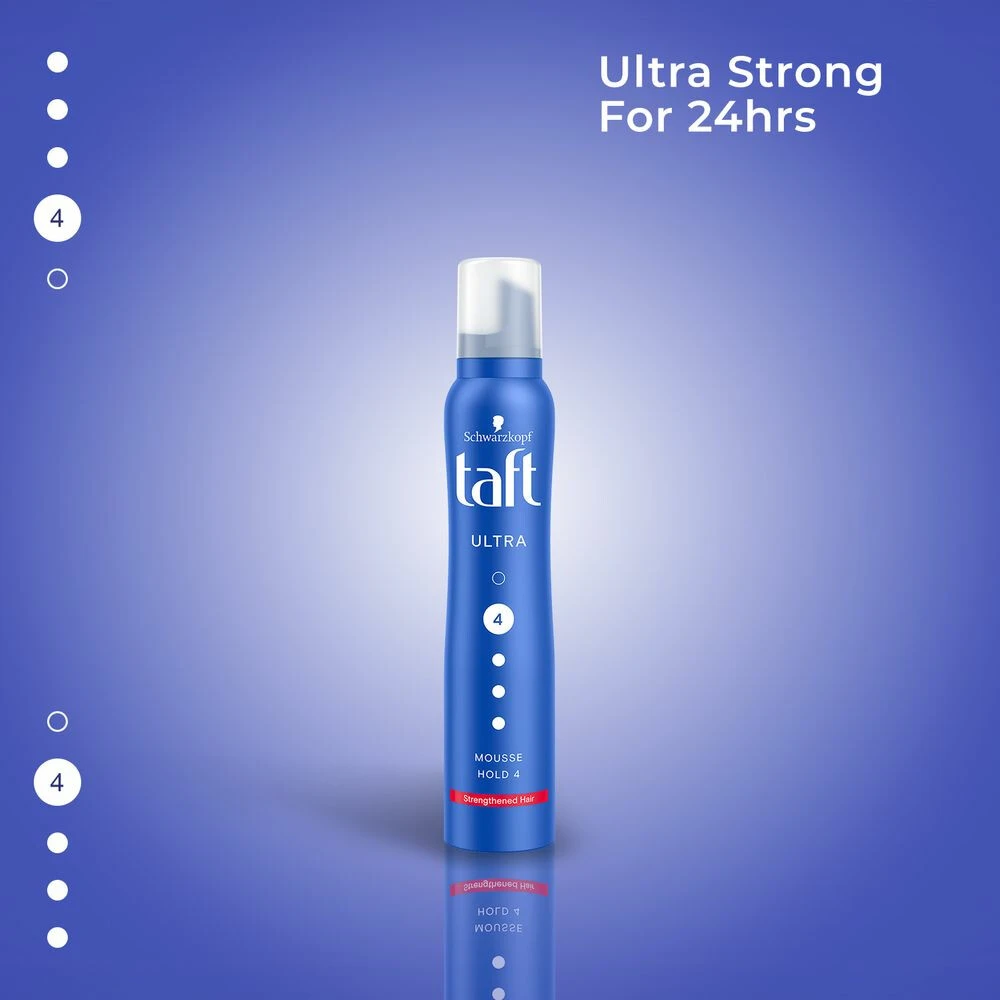 6x Taft Mousse Ultra Strong - Afbeelding 2