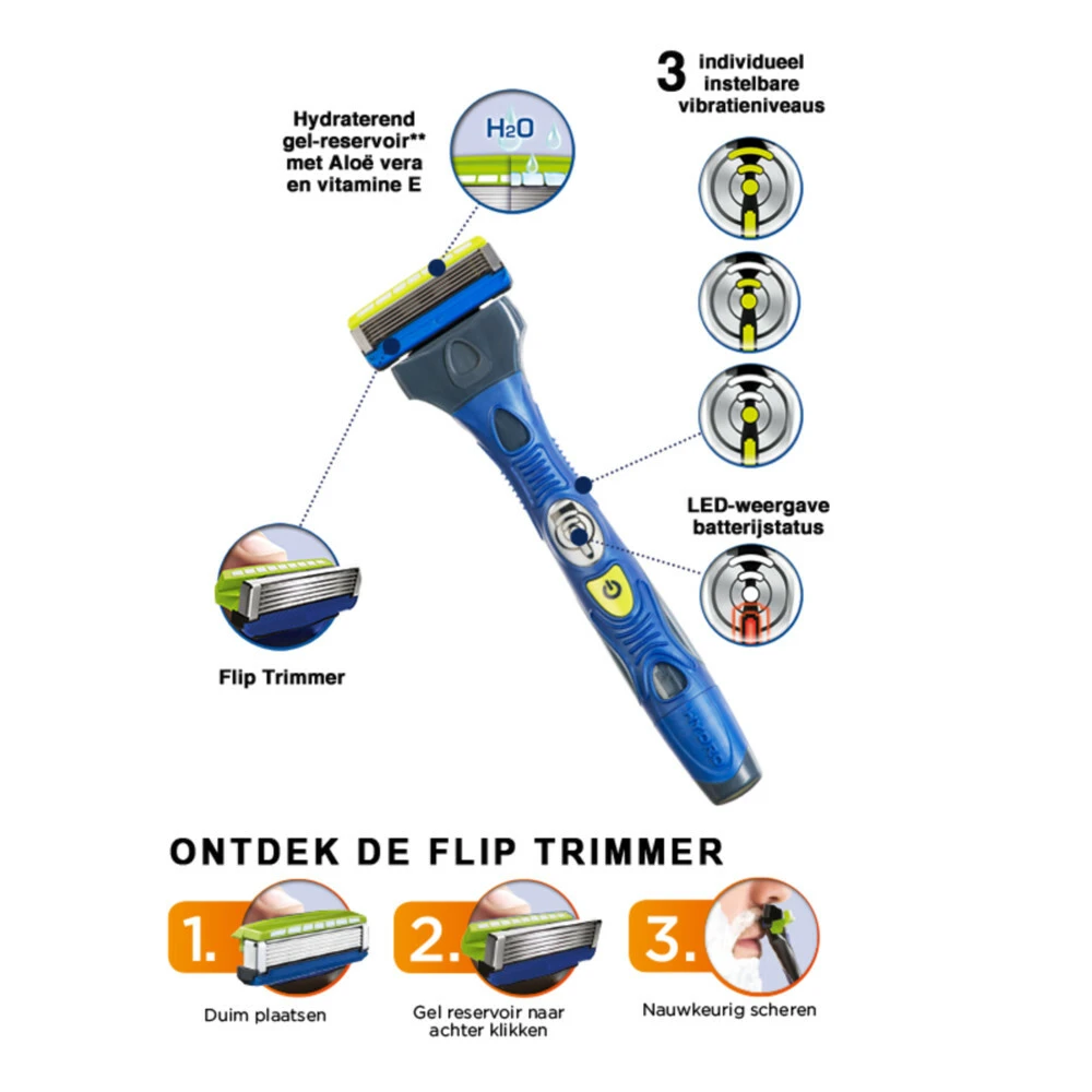 Wilkinson Men Scheermesjes Hydro 5 Power - Afbeelding 2