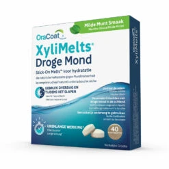 2x Xylimelts Voor Droge Mond Milde Munt