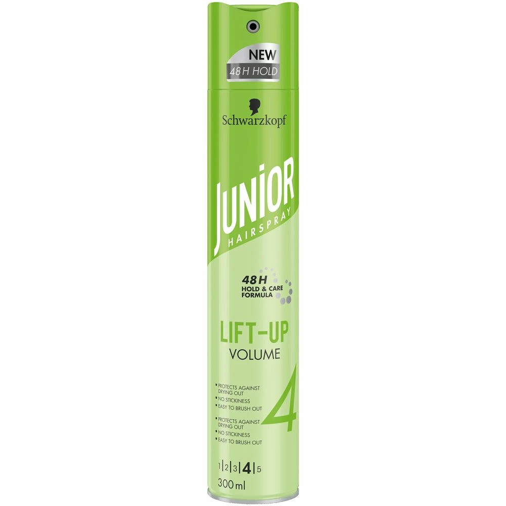 6x Junior Haarspray 3 In 1 Lift Up Volume - Afbeelding 6